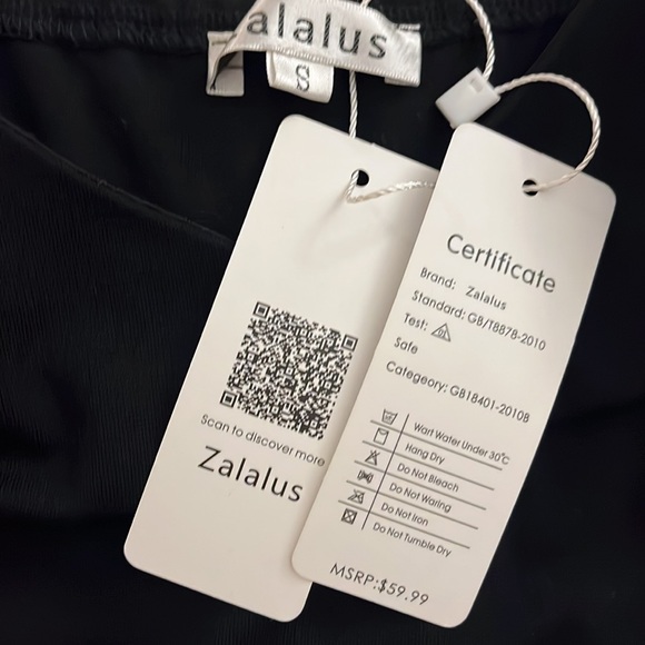 Zalulas V neck spaghetti strap Bodycon Party Dress - Picture 4 of 4